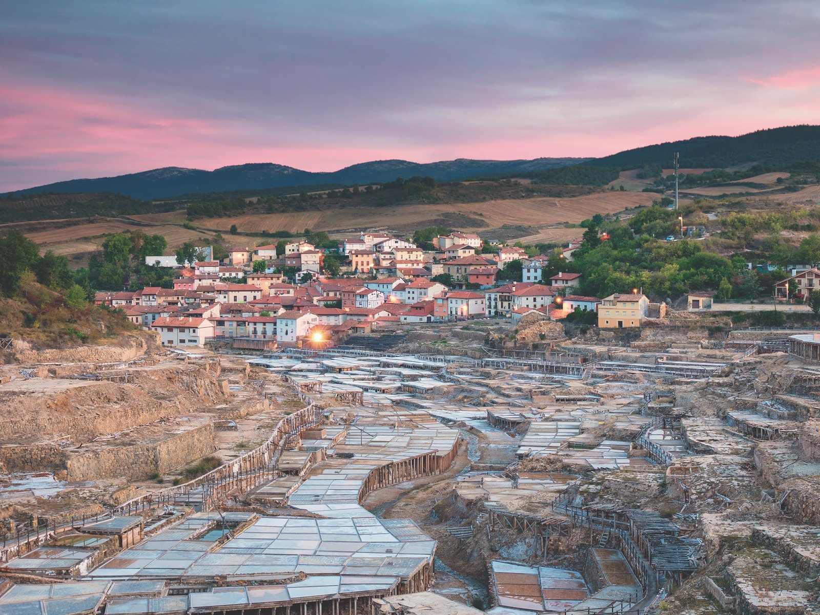 Salinas de Añana valle salado